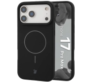 Bizon Silikonowe Soft  z MagSafe do Apple iPhone 17 Pro Max Czarny