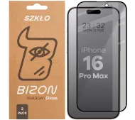 Bizon prywatyzujące pełne Edge Shadow Duo do iPhone 16 Pro Max