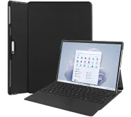 Bizon Case Tab Croc z klapką do Microsoft Surface Pro 11 / 10 / 9 Czarny