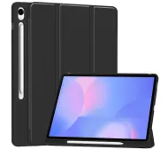 Bizon Case Tab Lizard z klapką do Samsung Galaxy Tab S10 FE Plus Czarny