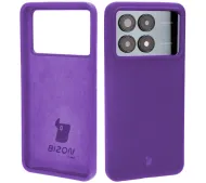 Bizon Soft Case do Xiaomi Poco F6 Pro Fioletowy