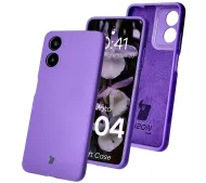 Bizon Bizon Soft Case do Motorola Moto G04 Fioletowy