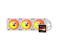 Darkflash DE360 ARGB LCD Biały