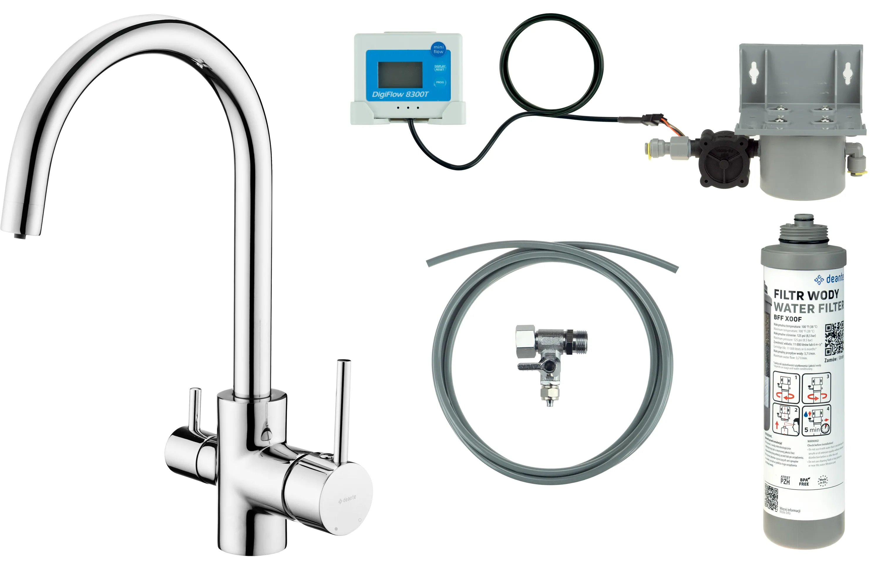 Deante BCHF064M Chrom Mosiądz