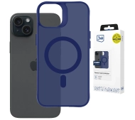 3mk Hardy Hazy MagCase do iPhone 15 Niebieski