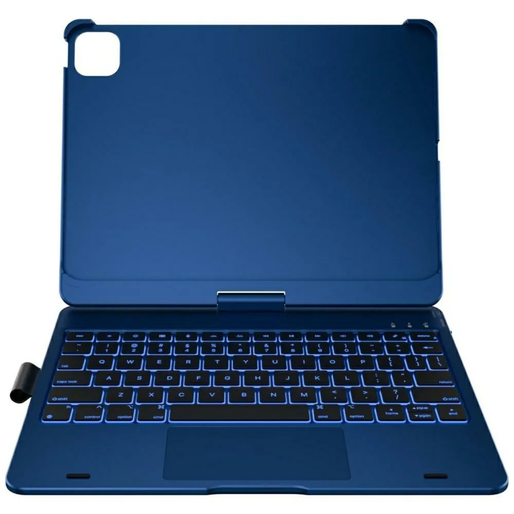 Typecase Flexbook Touch z klawiaturą do iPad Air 11" M2 2024/M3 2025/M4 2026 Błękitny pacyfik
