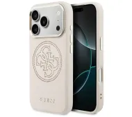 Guess Perforated 4G MagSafe do iPhone 17 Pro Różowy