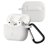 Bizon Case Headphone Silicone do AirPods 3 Biały