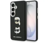 Karl Lagerfeld Saffiano Double Heads Metal do Galaxy S26 Czarny