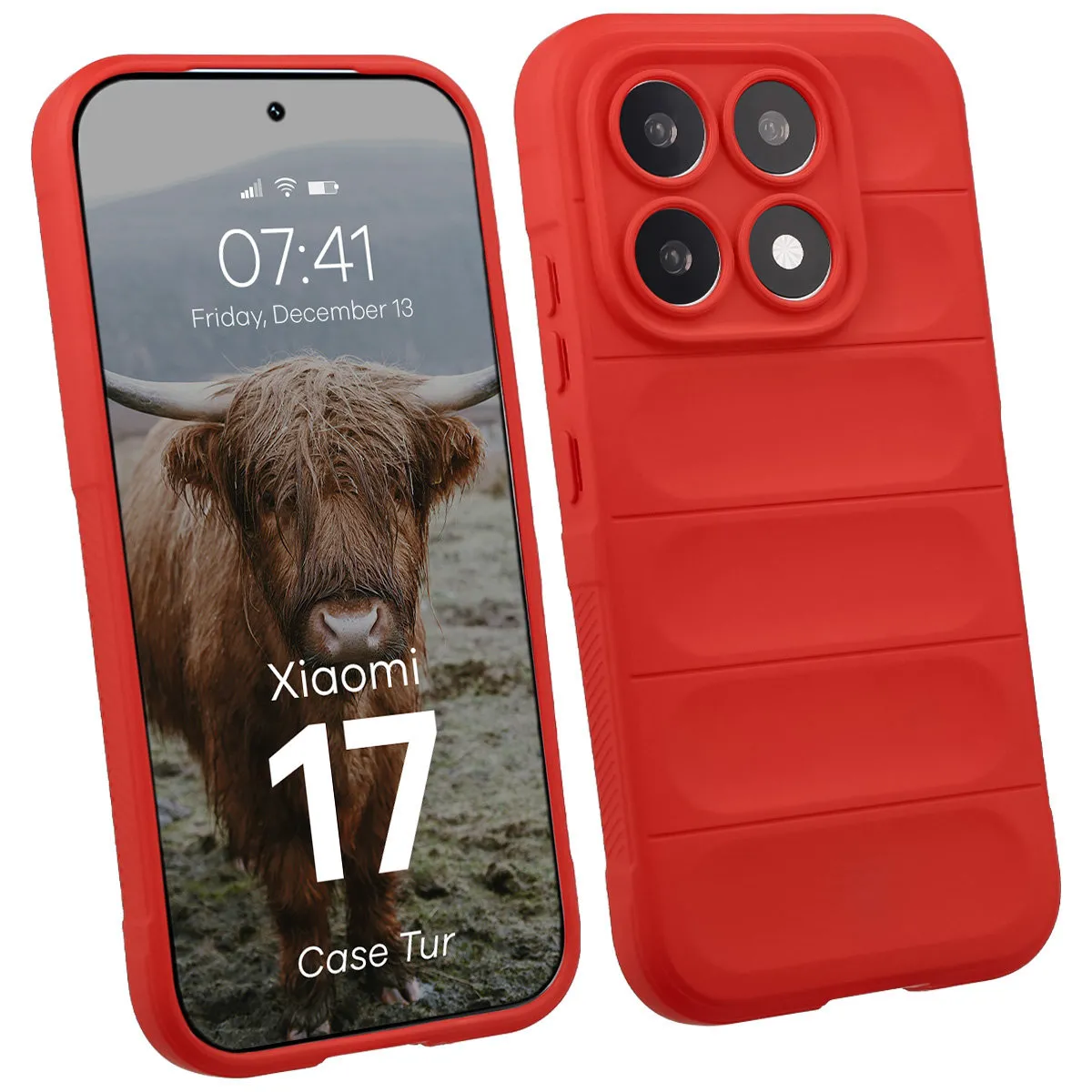Bizon Tur do Xiaomi 17 Czerwony