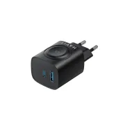 Havit UC132 Ładowanie bezprzewodowe USB-C USB-A 22W Czarny