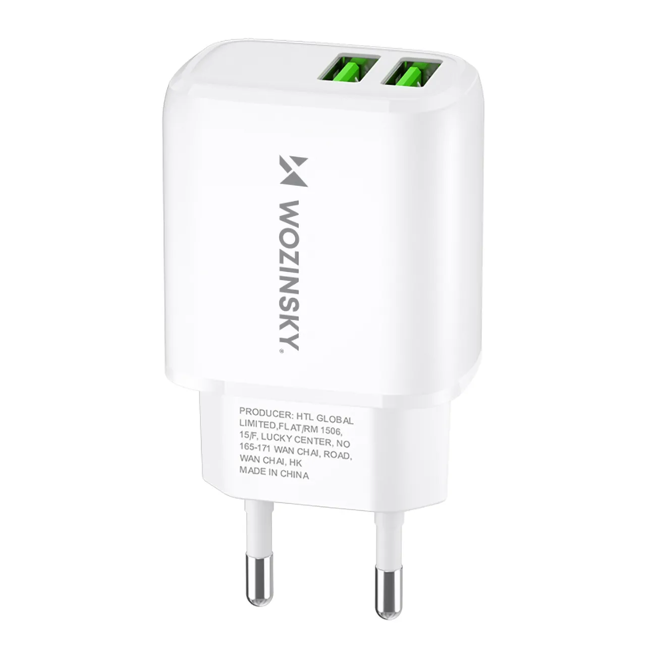 Wozinsky CUWCW 2x USB-A Biały miniaturka