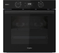 Whirlpool OMSR58RU1SZB EasyGrill Steam+ Termoobieg Czarny