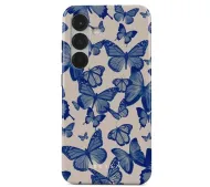 Burga Butterfly Effect do Galaxy S25 Niebieski