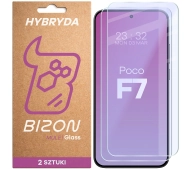 Bizon elastyczne Glass Mule Duo do Xiaomi POCO M7 5G 2 sztuki