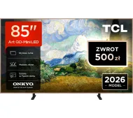 TCL NXTVision 85A400 Pro 85" QD-Mini LED 4K 144Hz Google TV Funkcje AI Dolby Vision Dolby Atmos DTS-X HDMI 2.1 DVB-T2