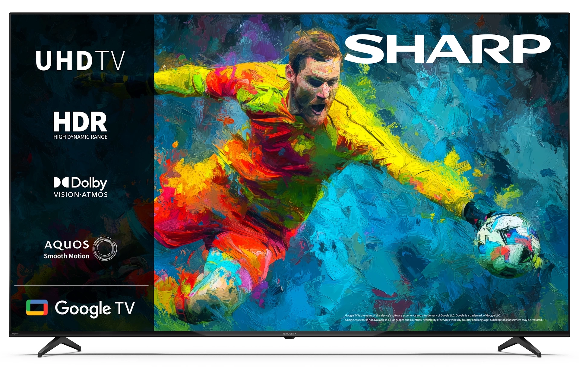 Sharp 70HL4465E 75" LED 4K GoogleTV Dolby Vision Dolby Atmos HDMI 2.1 DVB-T2