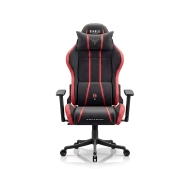Diablo Chairs X-One 2.0 Small Bloody Mery Gamingowy do 90kg Tkanina Czarno-Czerwony