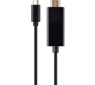 Gembird USB-C - HDMI GEMBIRD A-CM-HDMIM-02 2m Czarny