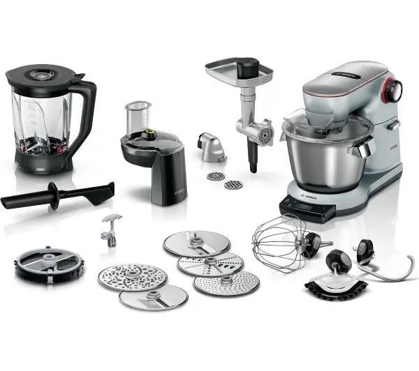 Bosch MUM9BX5S61 Z wbudowaną wagą Krajarką w kostkę Inteligentnym czujnikiem pracy