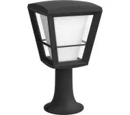 Philips Econic Hue Outdoor Pedestal Light Black 17441/30/P7