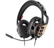 Plantronics RIG 300 Nauszne Czarny