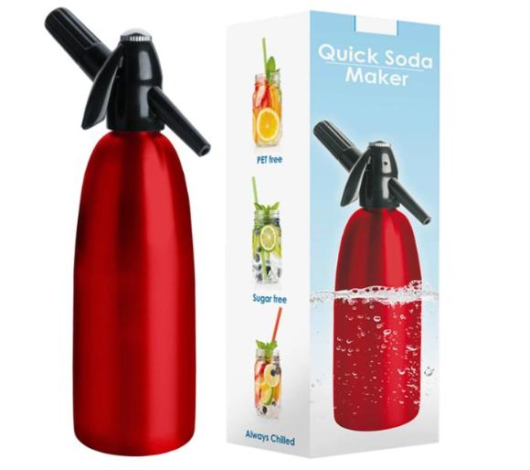 saturator ART Quick soda SA-01 D (czerwony)