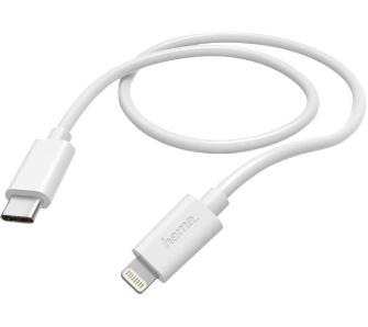 kabel Hama kabel USB TYP-C - Lightning (biały)