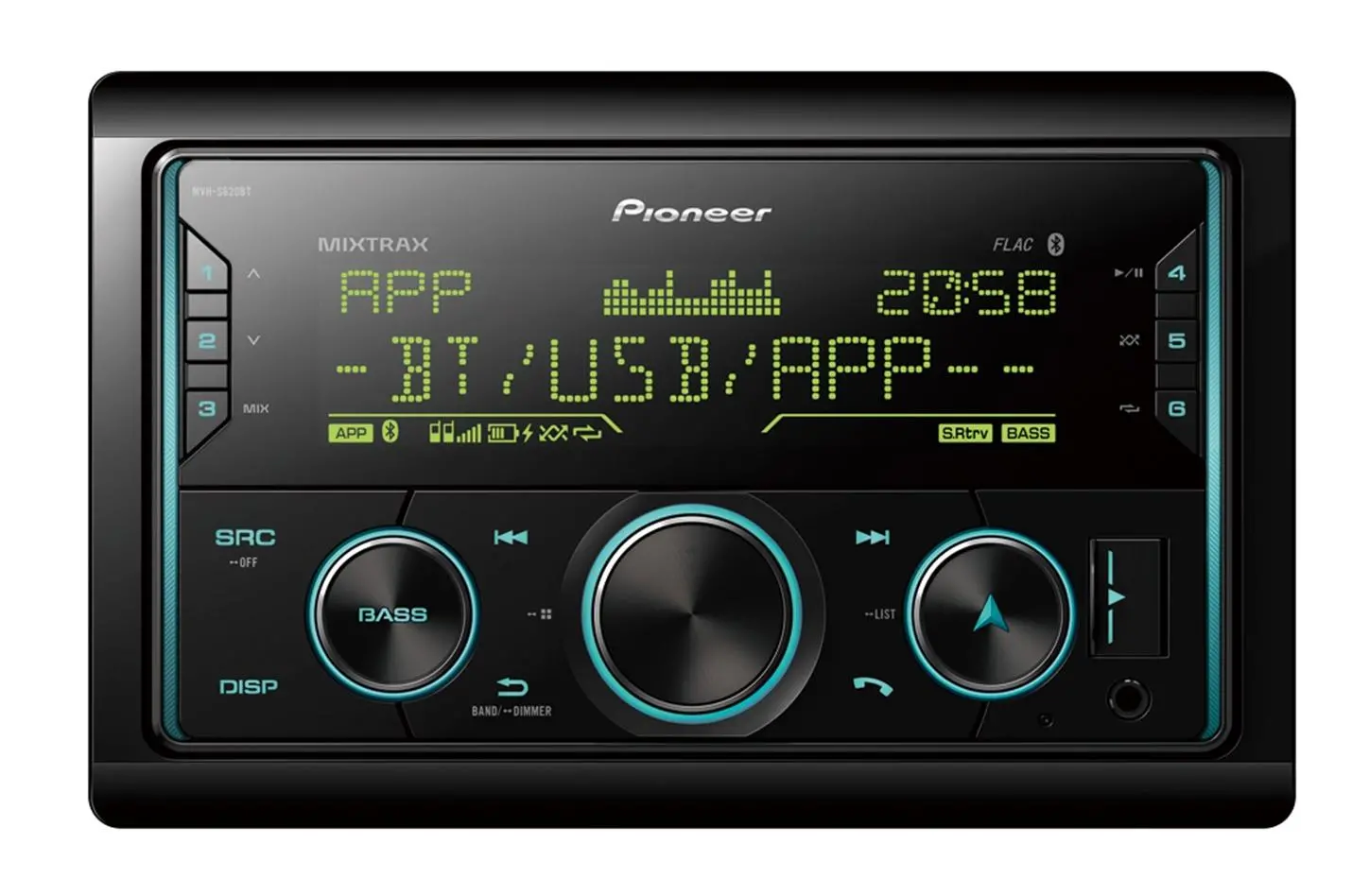 Pioneer MVH-S620BT z USB 4x50W Bluetooth
