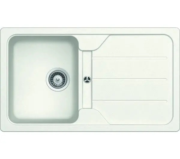 Schock Formhaus D-100 Granitowy Biały alpejski