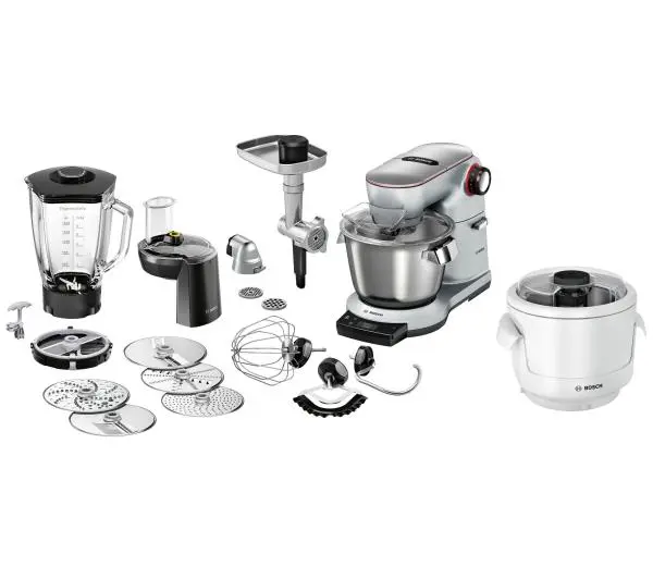 Bosch OptiMUM MUM9BX5S61 1600W Maszynka do mielenia Przystawka do lodów Rozdrabniacz Blender kielichowy