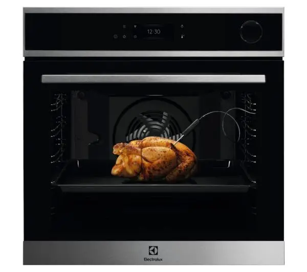 Electrolux 700 SteamCrisp EOC8H39WX Termoobieg Termosonda Zdalne sterowanie Czarno-srebrny