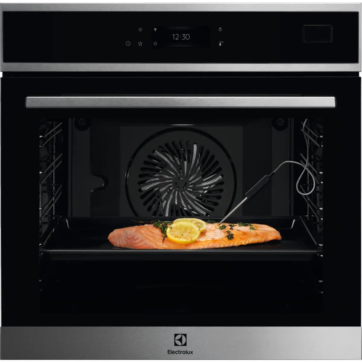Electrolux 800 SteamBoost EOB8S39WX Termoobieg Termosonda Zdalne sterowanie Czarny