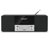 TechniSat DigitRadio 3 Radio FM DAB+ Bluetooth Czarno-srebrny