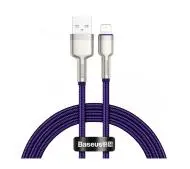 Baseus Cafule Metal USB do Lightning 1m Fioletowy