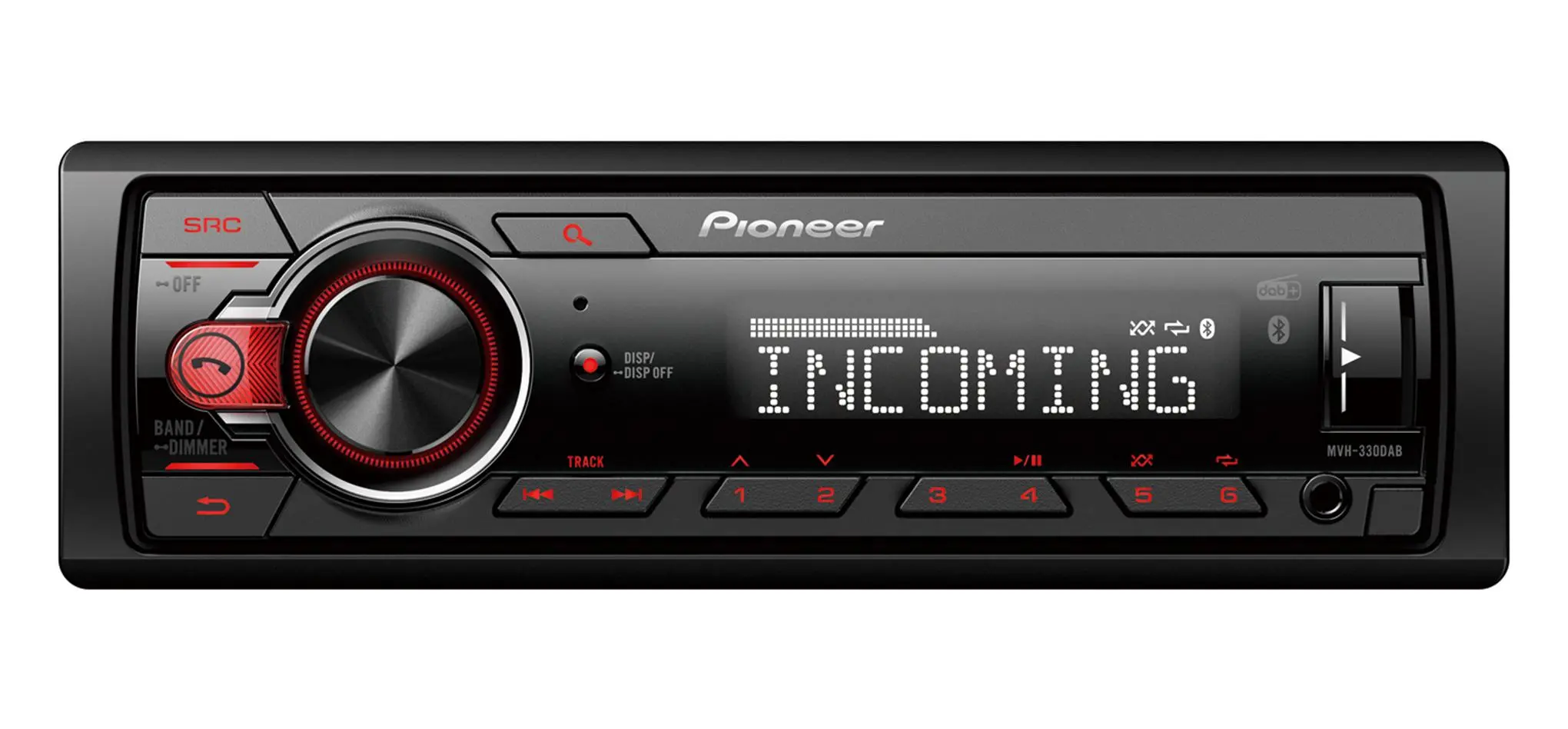 Pioneer MVH-330DAB z USB 4x50W Bluetooth
