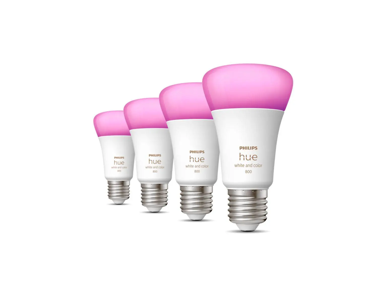 Philips Hue White and Colour Ambiance E27 4 szt.