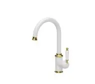 Quadron 3623504_WHMPVDG1 Rachel Biały/Złoty Stal szlachetna