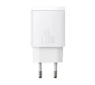 Baseus Compact Quick Charger Biały
