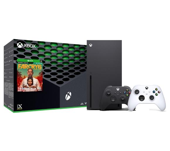 konsola Xbox Series X Xbox Series X + Far Cry 6 + dodatkowy pad (biały)