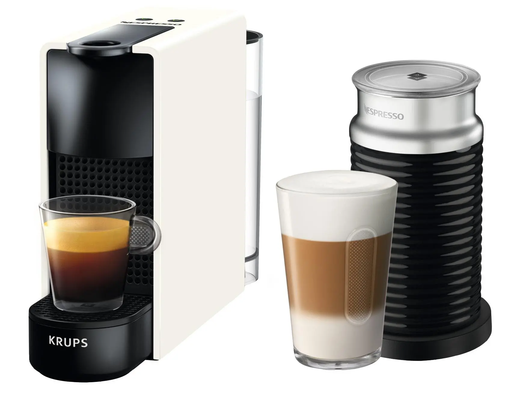 Krups Nespresso Essenza Mini + Aeroccino3