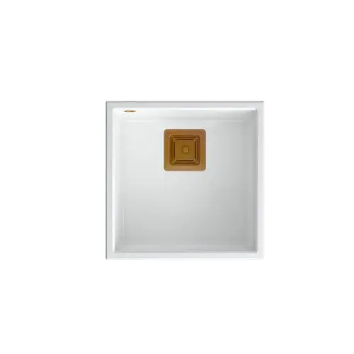 Quadron HQD4242U1-C1 David 40 Granitowy Biały/Miedziany