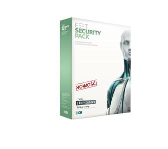 oprogramowanie Eset Security Pack Box 3 PC + 3 smartfony 12m-cy