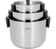 Zwieger Kompact Grey Indukcja Stal nierdzewna 6 elementów