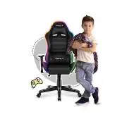 Huzaro Ranger 6.0 RGB Mesh Dla dzieci do 130kg Tkanina Czarny