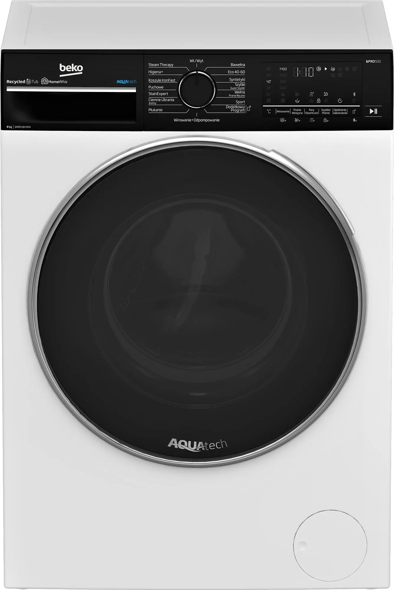 Beko bPro500 B5WFU58408WBDC AquaTech 8kg 1400obr/min Zdalne sterowanie
