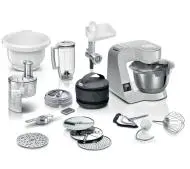Bosch MUM5XL72 Z wbudowaną wagą Krajarką w kostkę Dwiema misami