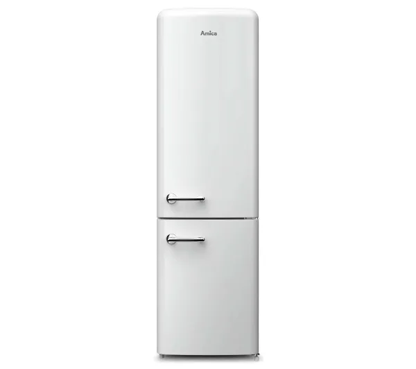 Amica FK3495.3FWAA Pełny No Frost 186,5cm Szuflada z kontrolą wilgotności Biały