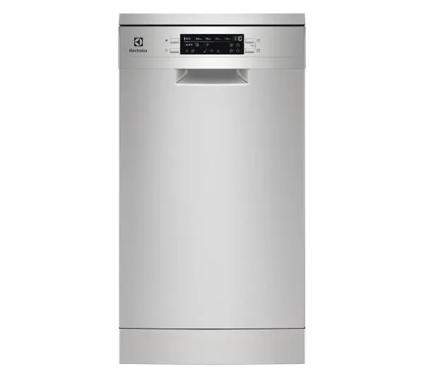 Electrolux 600 SatelliteClean ESS64321SX 45cm Automatyczne otwieranie drzwi Szuflada na sztućce