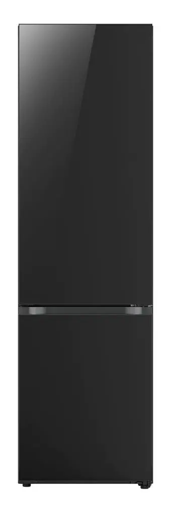 LG GBB72BM9DQ Pełny No Frost 203cm Szuflada z kontrolą wilgotności Zdalne sterowanie Czarne szkło